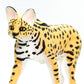 Safari Ltd. Serval Figurine - Realistic 3.75" Wild Cat Figure - Educational Toy for Boys, Girls, and Kids Ages 3+
