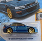 Hot Wheels Turbo 1/5 '98 Subaru Impreza 228 STi-Version 23/250, Blue