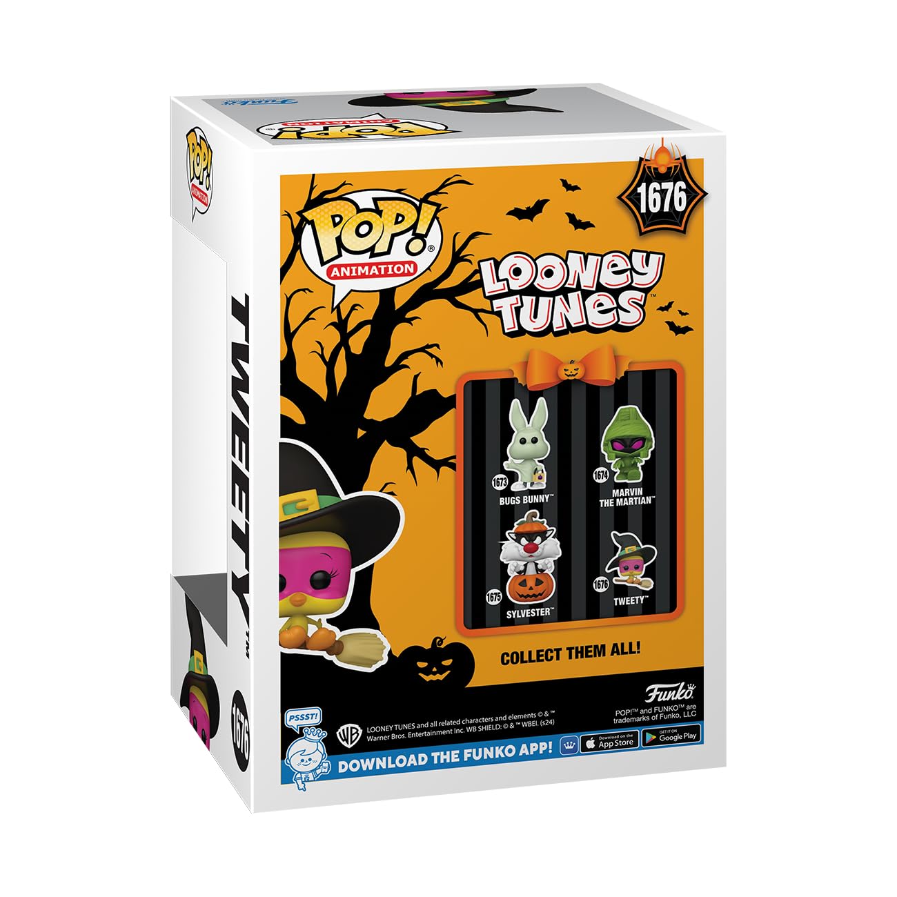 Funko POP! Animation: Tweety Bird - (Witch) - Looney Tunes - Collectable Vinyl Figure - Gift Idea - Official Merchandise - for Kids & Adults - Horror
