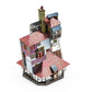 Metal Earth Fascinations Harry Potter Burrow in Color 3D Metal Model Kit
