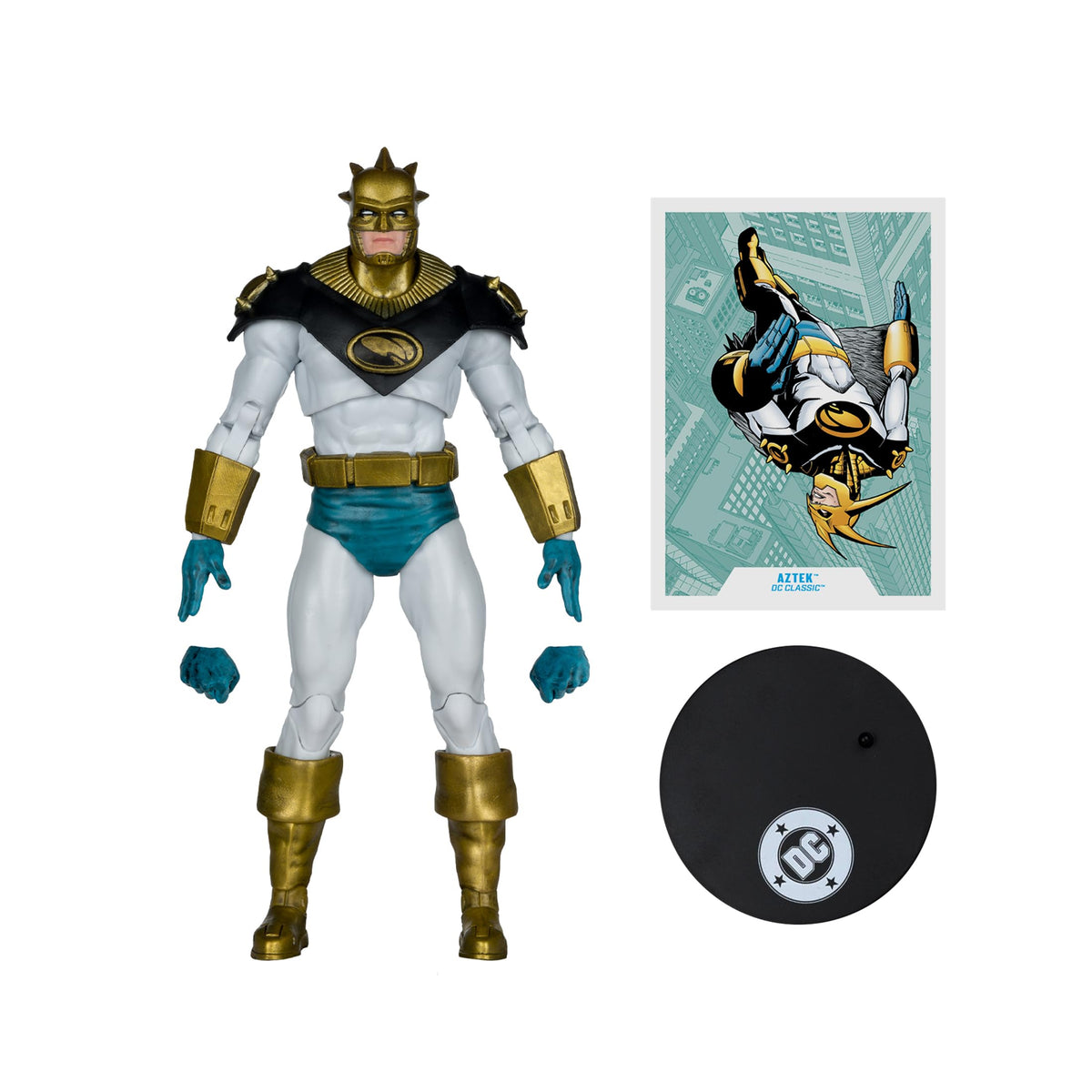 McFarlane Toys DC Multiverse Death of the Family 7 Inch Action Figure Exclusive - Aztek Red Platinum