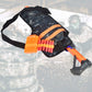 Storage Bag Backpack for Toy Guns, Adjustable Tactical Blaster Belt Holster Shoulder Target Pouch Bag for Nerf N-Strike Elite Series