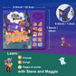 Steve and Maggie Sound Book - 10-Button Interactive Halloween Sing-Along, Musical Talking Books for Toddlers 1-3, Baby Music Book, Learning