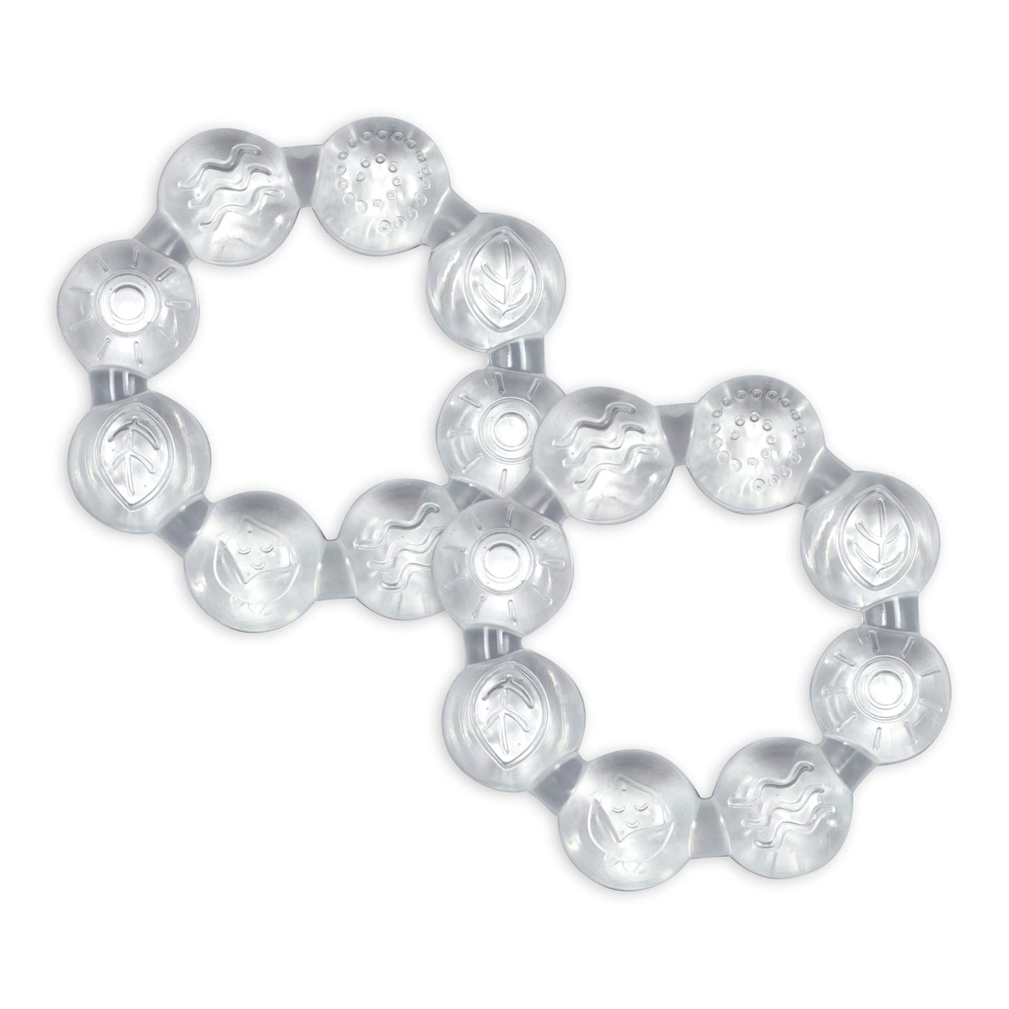 Green Sprouts Cool Ring Teether (2 Pack) Clear - 6mo+
