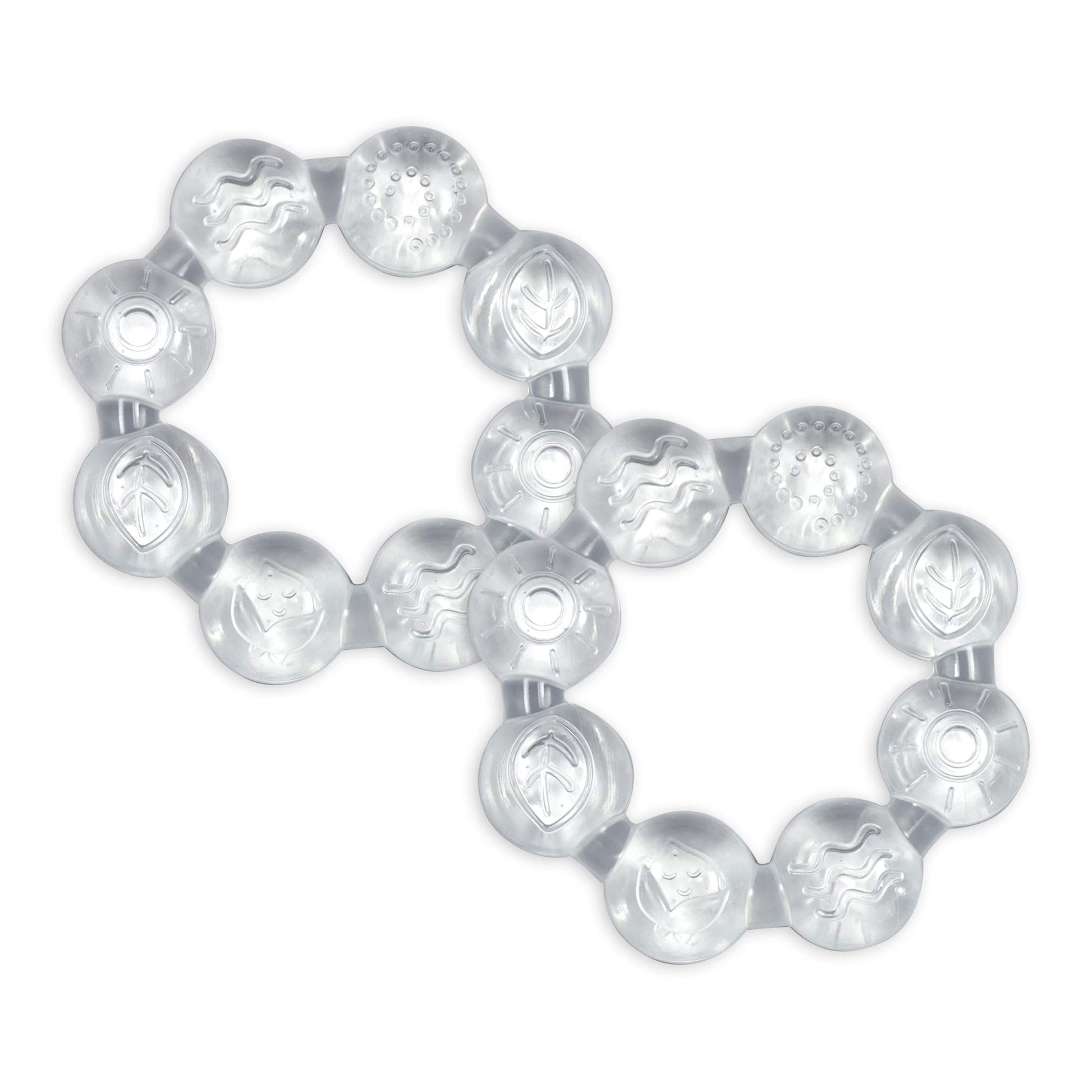 Green Sprouts Cool Ring Teether (2 Pack) Clear - 6mo+