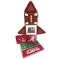 CreateOn NCAA Fan-Tiles Magnetic Match-Up Tiles for Alabama Crimson Tide Fans, 17-Piece Building for Kids & Adults, Officially Licensed NCAA Team