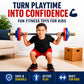 WOD Toys® Barbell Mini - Adjustable Kids Barbell Toy Weight Set for Kid Fitness, Weightlifting and Power lifting - Safe, Durable Kid's Gym Workout