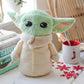Loungefly Star Wars: The Mandalorian The Child 12-Inch Plush Toy with Pocket Zipper | Baby Yoda Plush Clip-On Doll | Super Soft Star Wars Stuffed