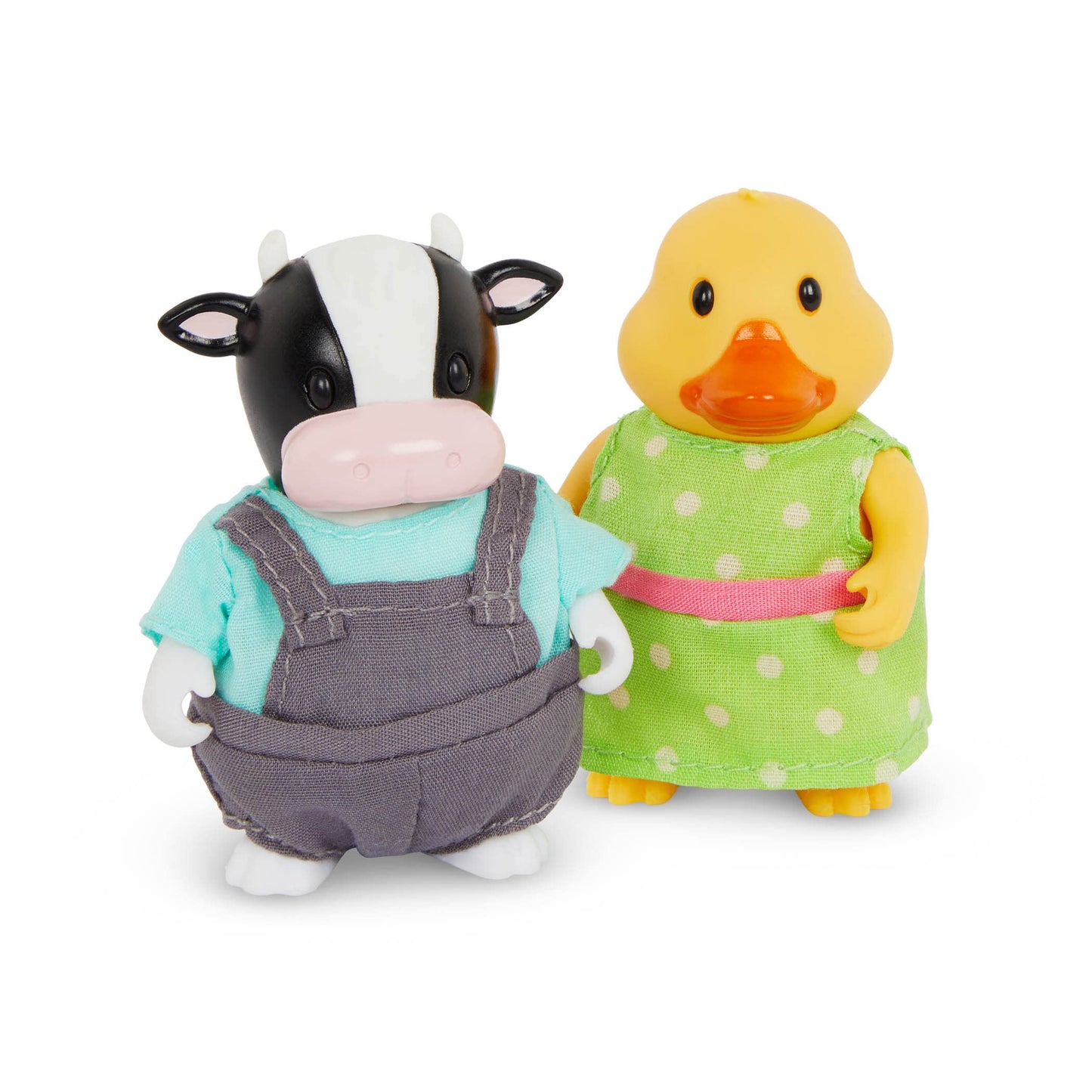 Li’l Woodzeez Farm Set, 4 Posable Animal Toy Figures, Friendz Club