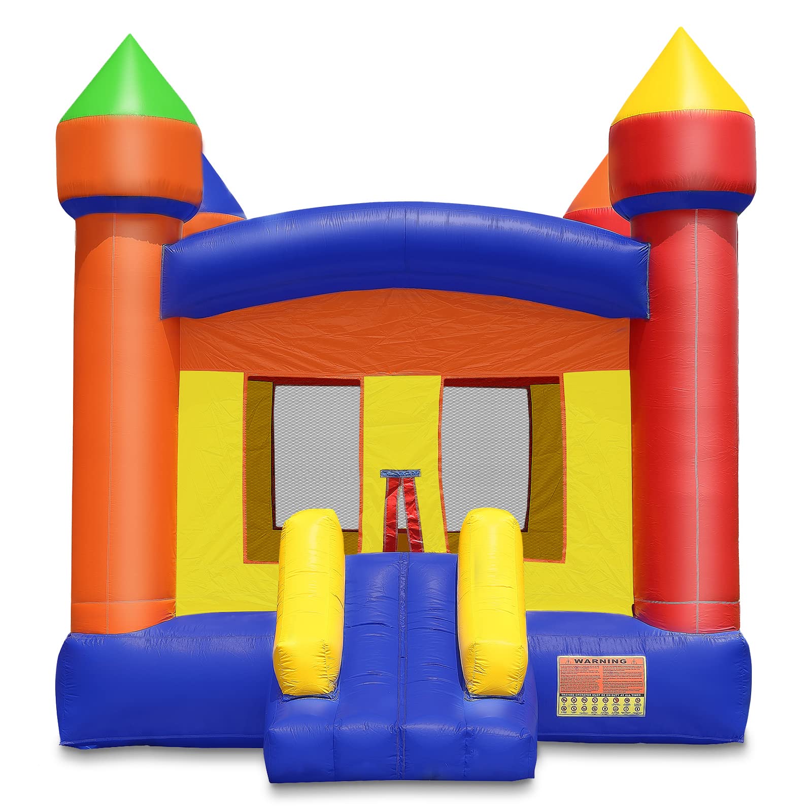 Cloud 9 Commercial Grade 13' x 13' Castle Bounce House with Blower - 100% PVC Inflatable Bouncer