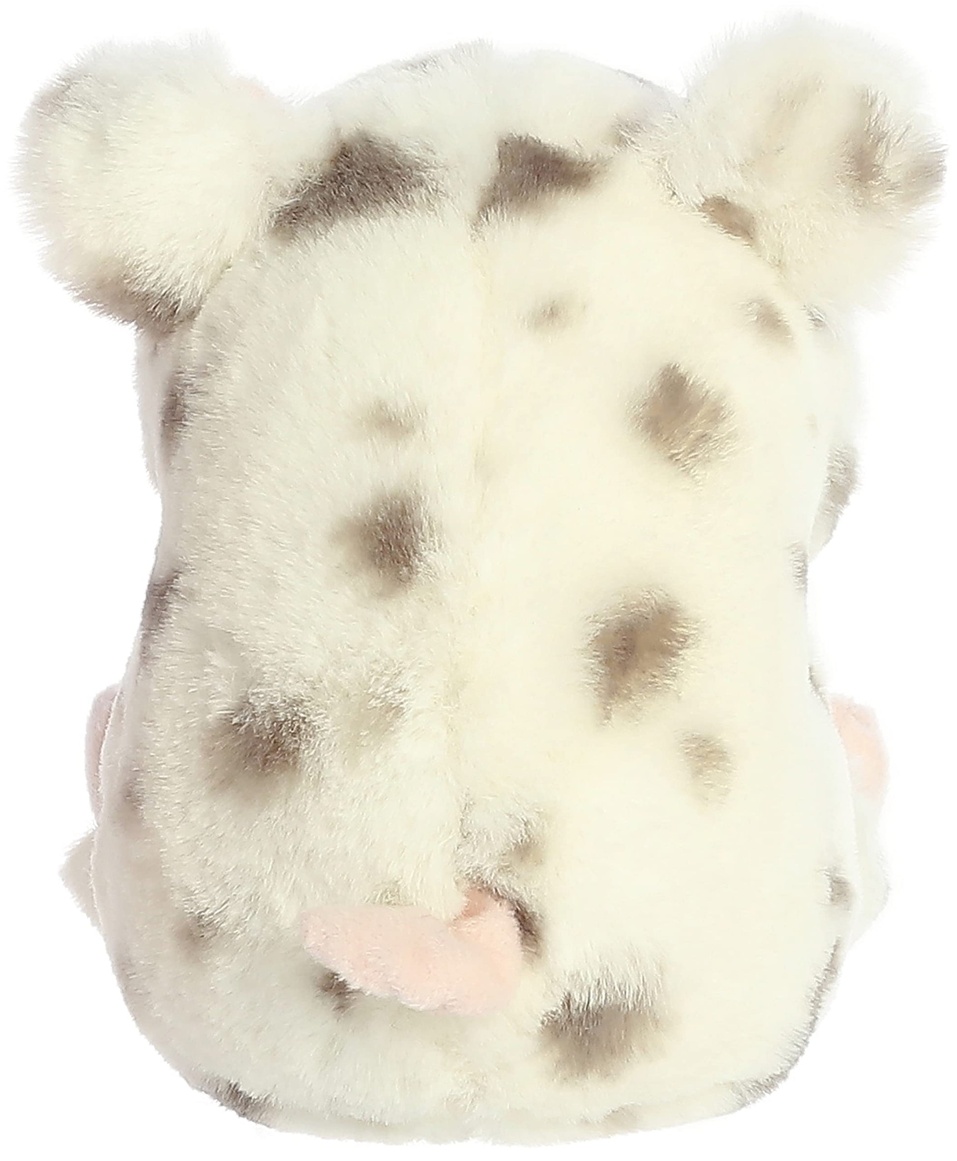 Aurora® Playful Rolly Pet™ Periwinkle Pig™ Stuffed Animal - Compact Size For On-the-Go Fun - For Adults, Kids, Birthdays, and Anniversaries - White 6