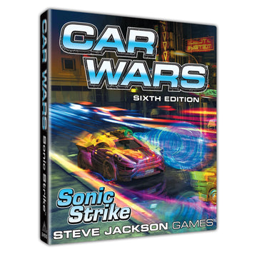 SJG Car Wars Sonic Strike - Tabletop RPG Expansion - for 2 to 4 Players and Ages 10+
