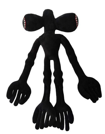 Monster Double Head Plush,Lamp Head Pillow Doll,15.8" Stuffed Animal SCP Toy for Kids for Halloween and Christmas Party Birthday Gift