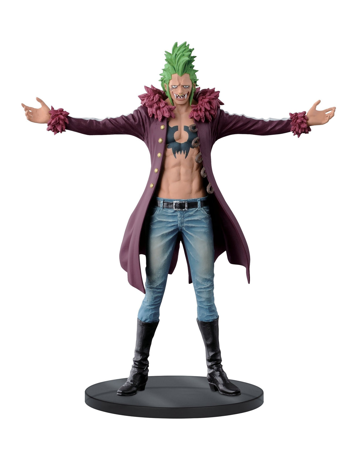 Banpresto One Piece 7.5" Bartolomeo B Figure, Jeans Freak Series Volume 11