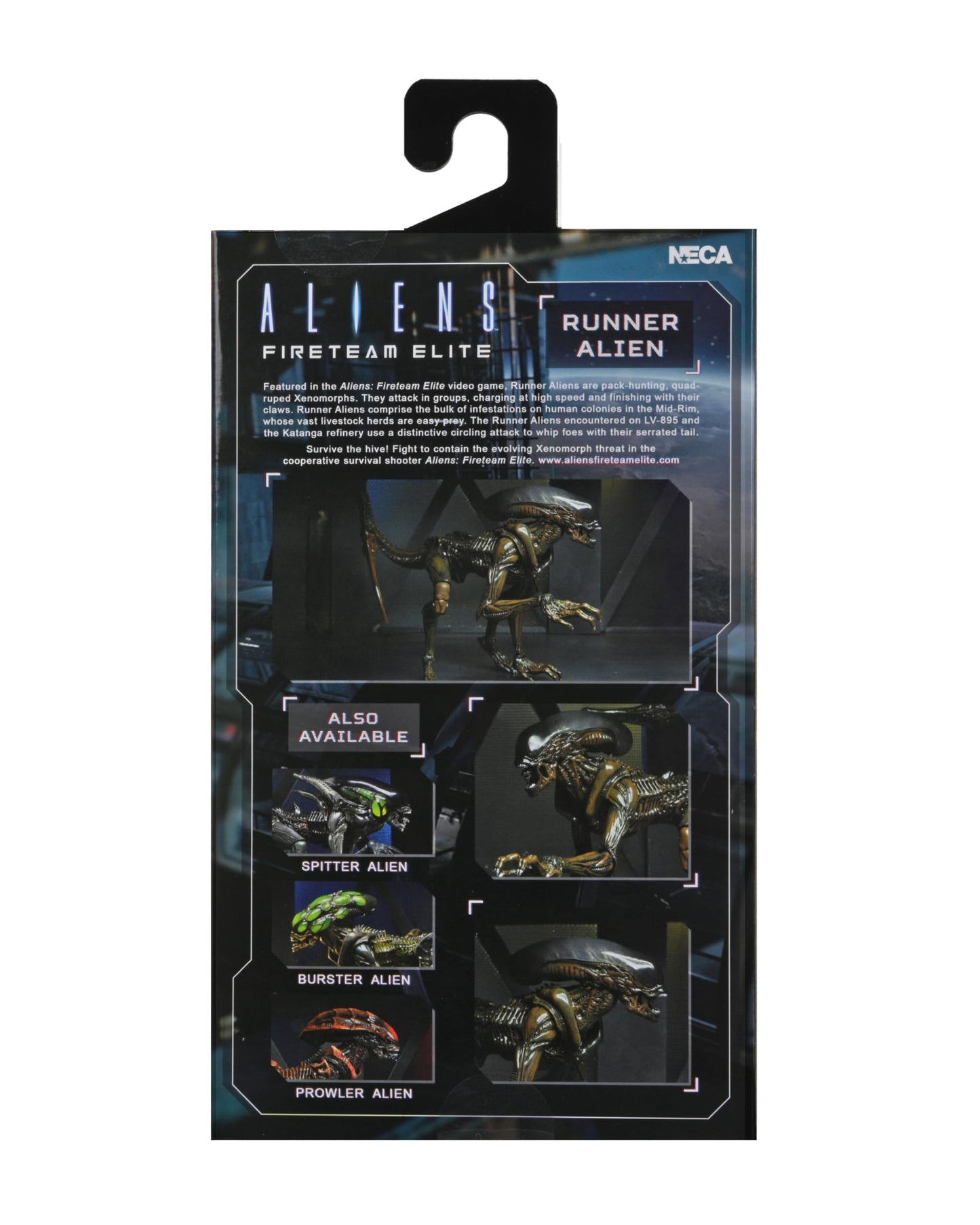NECA - Aliens Fireteam Elite - 7" Scale Action Figure - Runner Alien