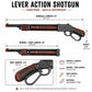 31-Inch Lever Action Foam Cosplay Prop - High Density Foam Western Cosplay Blaster with Oversized Lever Loop, Lightweight Costume Display Accessory