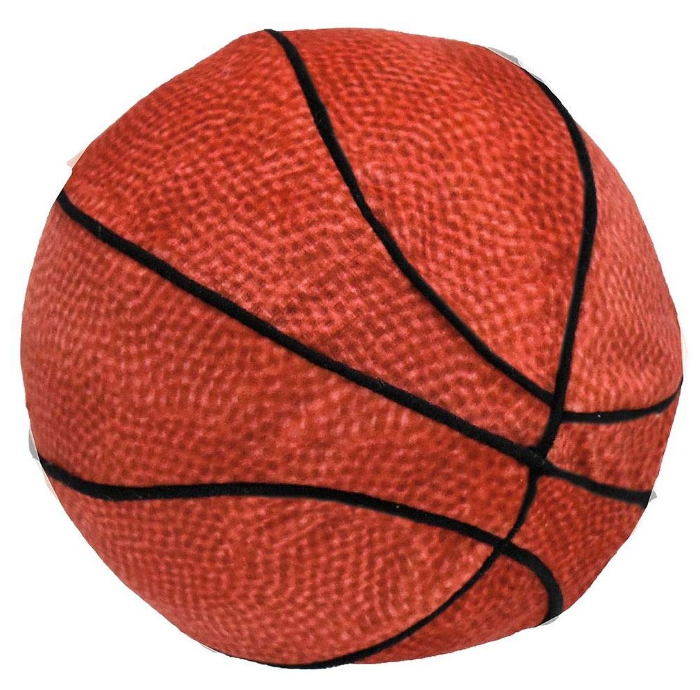 iscream Silky Fleece Covered 6" Slow Rise Squishy Basketball Mini Pillow Stress Reliever