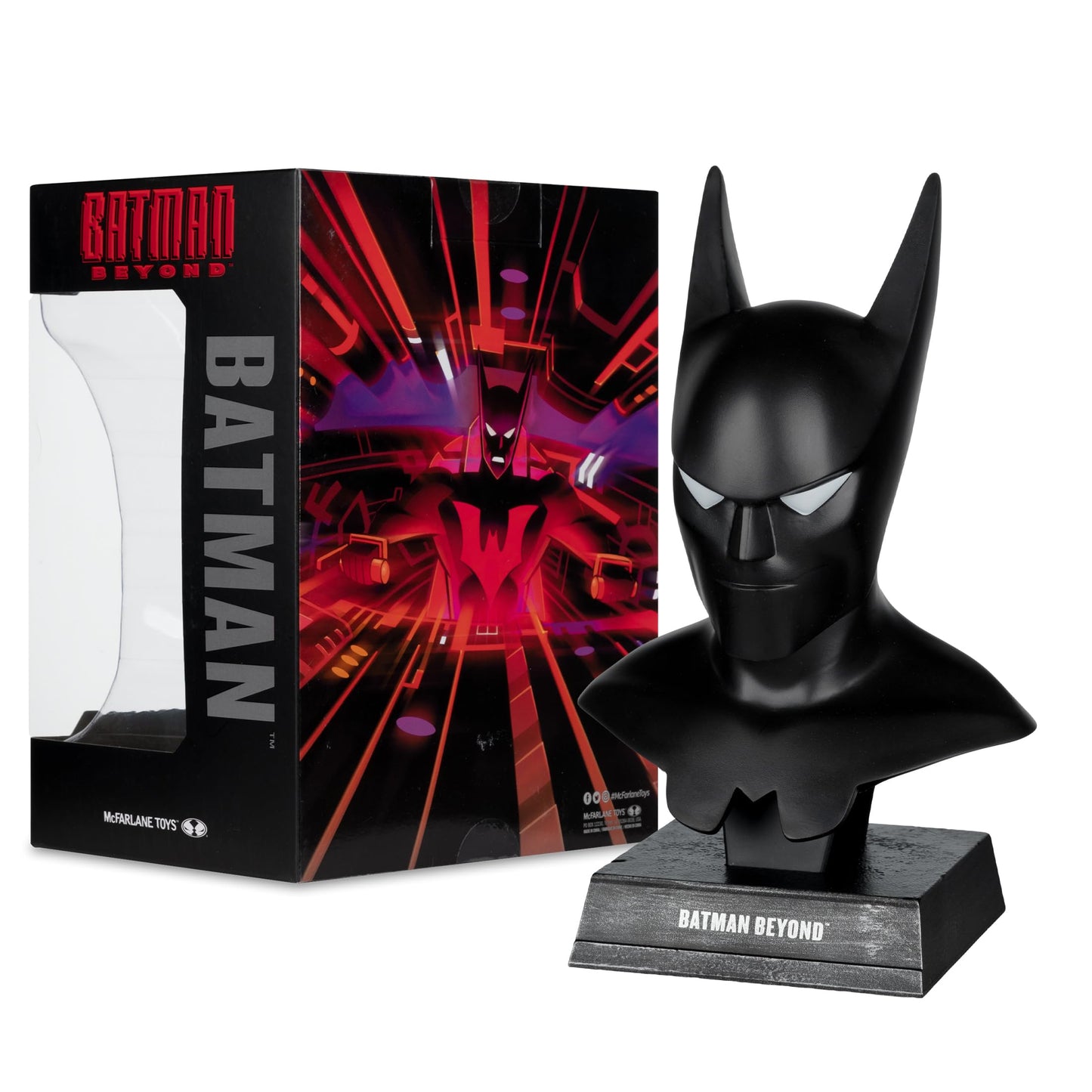 McFarlane Toys- DC Direct Batman Beyond Cowl Replica 1:3 Scale