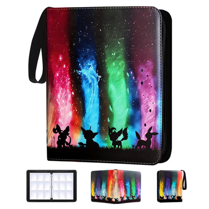 Card Binder 9 Pocket,Trading Card Binder 900 Pockets,Premium Collector's Album Display Zipper Binder,3-Ring MTG/TCG Card Holder Folder Gifts for Card