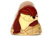 South Asian Handicrafts River Otter - All Natural Intarsia Wood Puzzle Box - Handcrafted with Secret Compartment