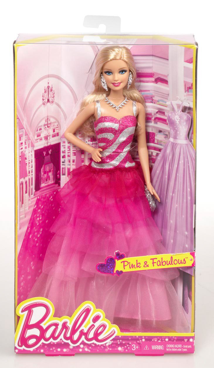 Barbie Ruffle Gown Doll