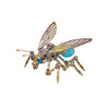 Arcynix Mostarle Glow Ant 3D Metal Puzzle Kit, DIY Assembly Model Firefly Magnetic Light Acrylic Wings, Creative Adult Building Kit Gift
