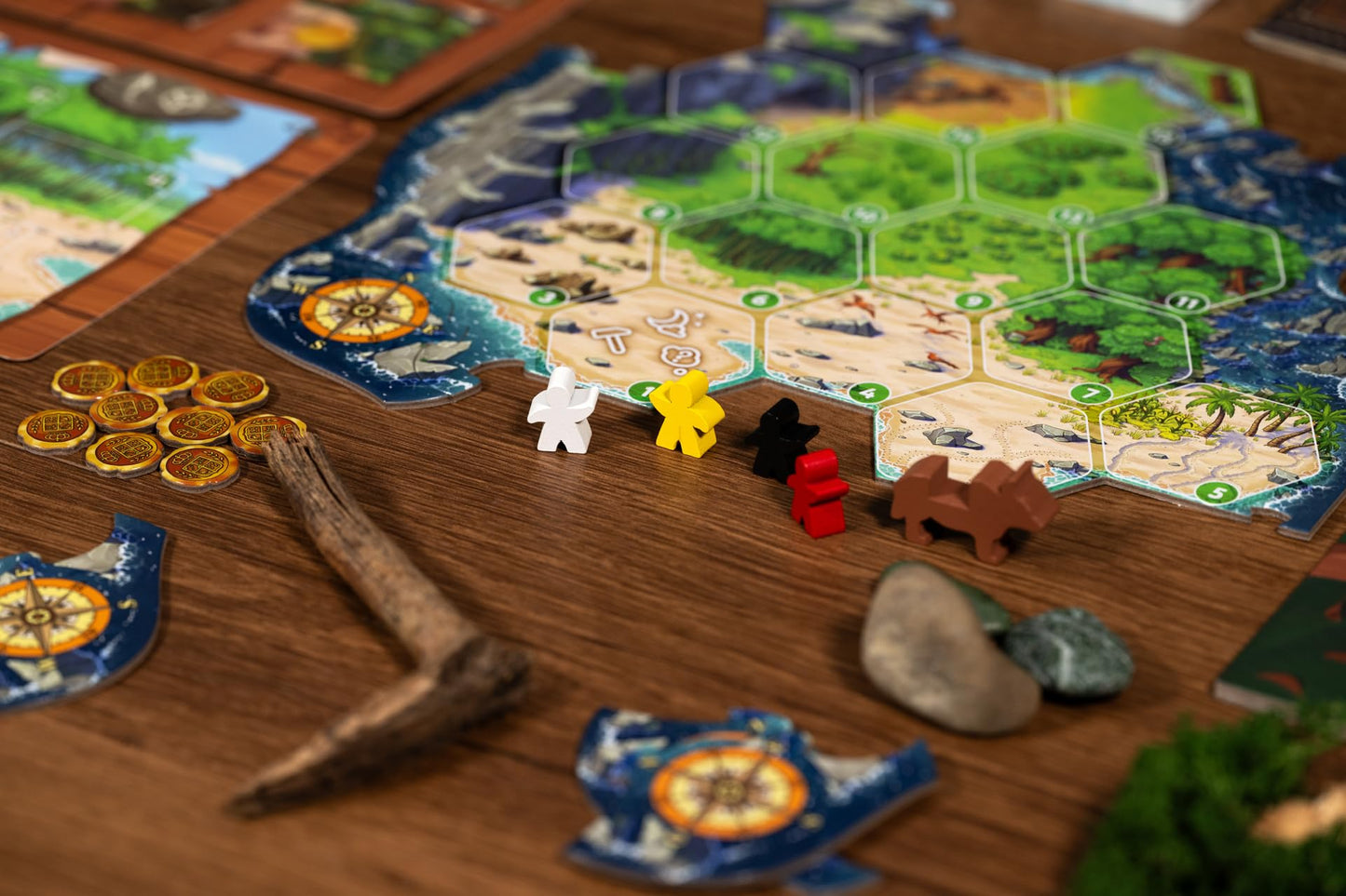 Lucky Duck Games Toriki: The Castaway Island | Cooperative Family Game | 1-4 Players, Ages 8+ | 6-8 Hours of Adventure