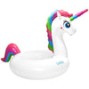 Coconut Outdoor Magical Unicorn Pool Float, Jumbo Inflatable Pool Ring