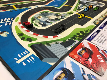 CMON Downforce Board Game: 2-6 Players, Ages 8+, Sports, Racing