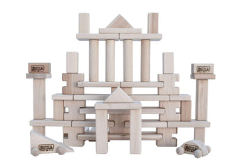 Beka 06050 Little Builder 50 piece set Hard Maple Unit Blocks Hard Maple Unit Blocks