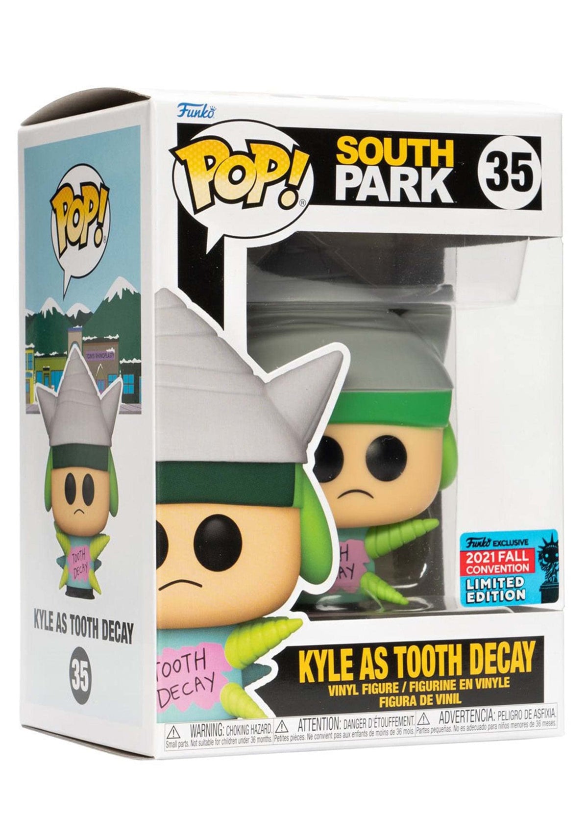 Funko POP! South Park Kyle as Tooth Decay 2021 Fall Convention Vinyl Figure (35)