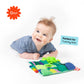 Follies The Sensory Garden Baby Stroller and Tummy Time Toy - Portable Baby Toy - Crinkles, Mirror & Textures, Montessori-Inspired Infant Toy