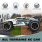 Tecnock RC Cars Remote Control Car for Kids, 1:18 Scale 20 KM/H 2WD Offroad Buggy, 2.4GHz RC Racing Car with USB-C Easy Charging & 50 Mins Playtime