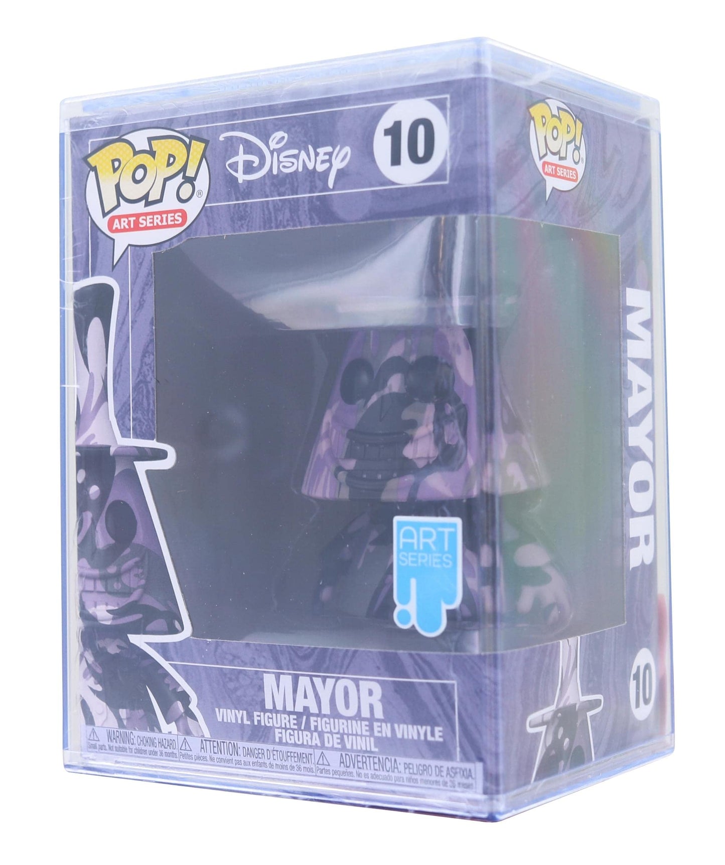 Funko POP Disney: Nightmare Before Christmas - Mayor (Artist's Series) with Protective Case, 3.75 inches,Multicolor,49303