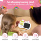 Henry & Colin Smart Talking Flash Cards Reader with LCD Writing Drawing Tablet Card for Kids - Colorful Drawing Pad, Educational Toy, Reusable Board