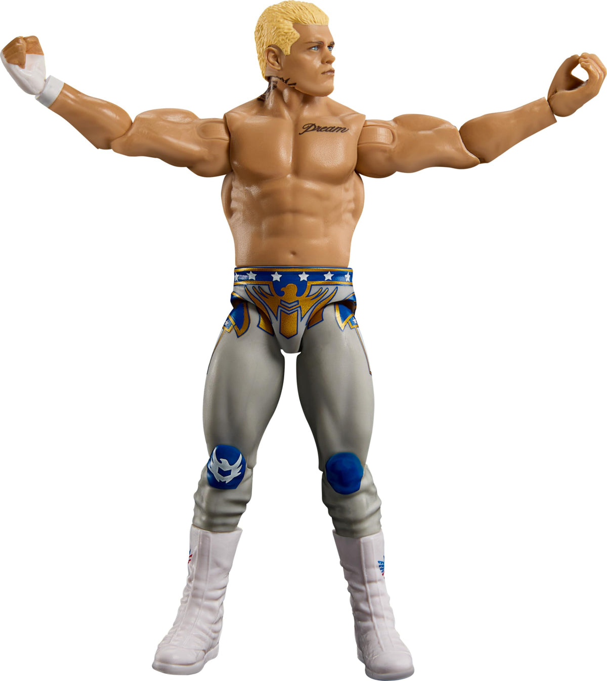 Mattel WWE Elite Collection Top Picks Action Figure, "The American Nightmare" Cody Rhodes 6-inch Collectible with 10 Articulation Points & Life-Like