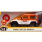 Jada M&M's 1:24 2007 Jeep Wrangler Die-cast Car & 2.75" Orange Figure, Toys for Kids and Adults