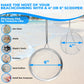 Sand Dipper Full Size Beach Scoop & Sifter with Custom Laser Scribing - Adjustable Shovel, Original 4" or Large 6" Basket, Blue or Pink Pole