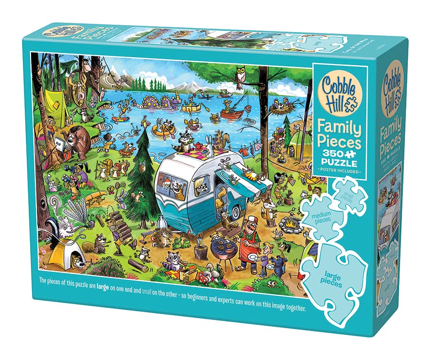 Cobble Hill Family Piece's 350 Puzzle - Call of the Wild - Sample Poster Included