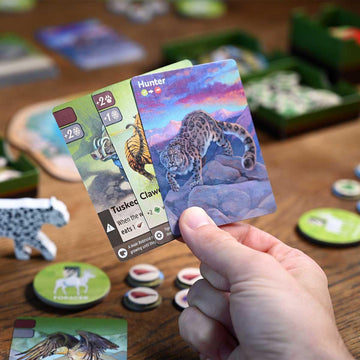 Nature Board Game | Adapt and Evolve Species to Survive in a Shared Ecosystem | Wildlife Strategy Game for Adults, Teens and Families | 1-4 Players