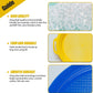 Holady 4 Pack Multicolor Sand Sifter Sieves,Plastic Sand Sifter for Backyard Park Party Favor Sand and Beach(4 Colors)