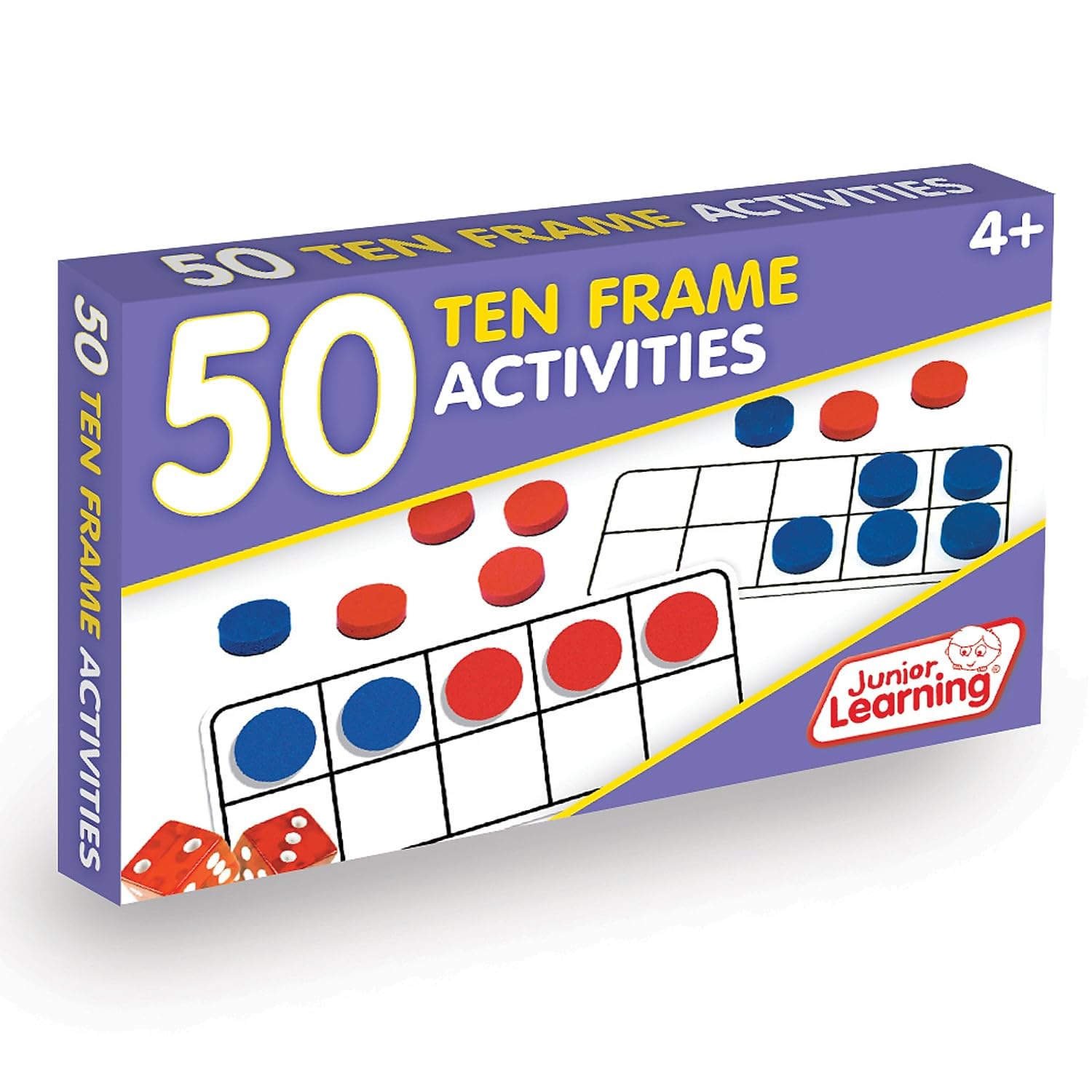 Junior Learning JL321 50 Ten Frame Activities
