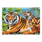 Royal & Langnickel Junior Large Paint by Number Kit 15.25"X11.25", Tiger & Cubs