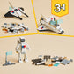 LEGO Creator Space Play Pack Building Toys Set - Space Toys for Kids, Boys & Girls, Ages 9+ - 6 Building Options Including an Astronaut, Spaceship, &