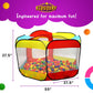Kids Ball Pit Pop Up Large Tent for Toddlers - Indoor & Outdoor Gift Toys for Infants Girls & Boys, Baby Playpen with Zippered Storage Bag, 200