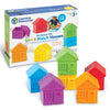 Learning Resources All About Me Sorting Houses - 12 Pieces, Ages 3+ Fine Motor & Sorting Skills, Montessori Toys, Special Education Actives