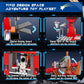 EXCOUP Space Exploration Shuttle Toys, 12-in-1 STEM Aerospace Building Kit Toy, Rocket Building Kit Toy with Launcher, Astronauts, Airplane Rocket