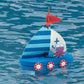 Fun Express Sailboat Craft Kit - Sunday School Crafts for Kids | Ocean Party Favors & Christian Crafts | VBS Vacation Bible School Supplies |
