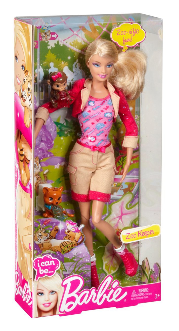Barbie I Can Be Zoo Keeper Doll