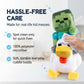Jay Franco Minecraft Plush Pillow Buddy - Large 20 Inch Soft Plushie Stuffed Pillow, Gray - Chicken Jockey